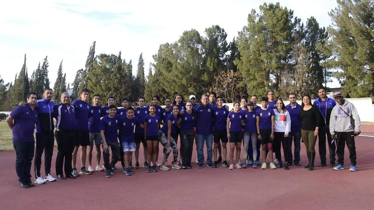 equipo de atletismo